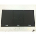 Back und Front Custom Logo Einzelhandel Showroom Tabletop Schwarz Acryl Mosaic Sample Display Tray